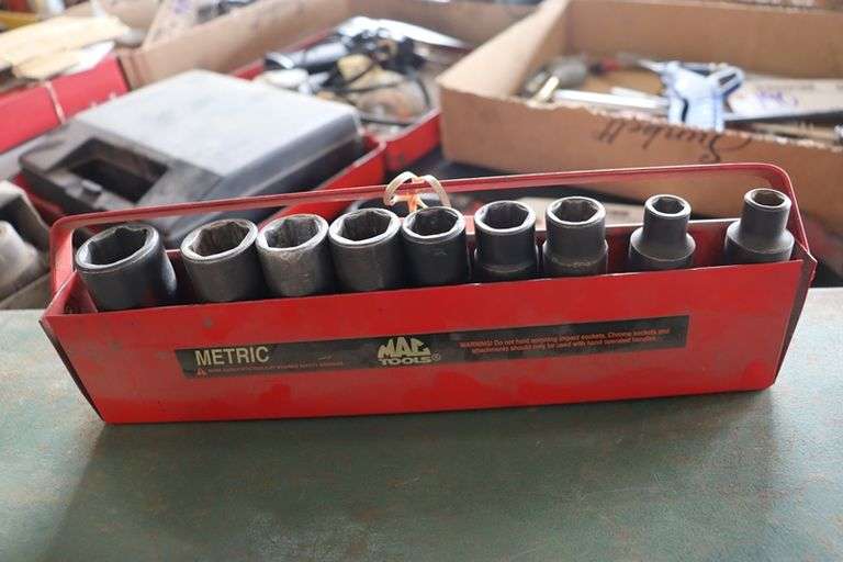 All to go - Mac 1/2" drive metric impact sockets