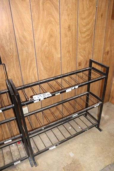 Times 2 - Deka 10" x 34" battery racks