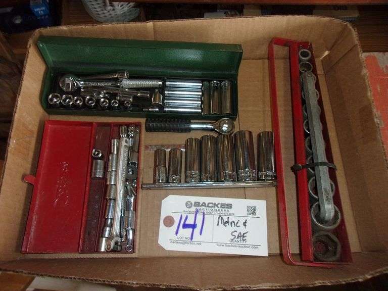 All to go metric and SAE sockets