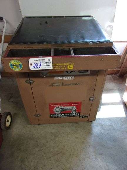 30" x 32" x 40" tall wood cabinet on wheels