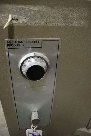 American Security Products 18" x 18" x 30" floor safe with combination