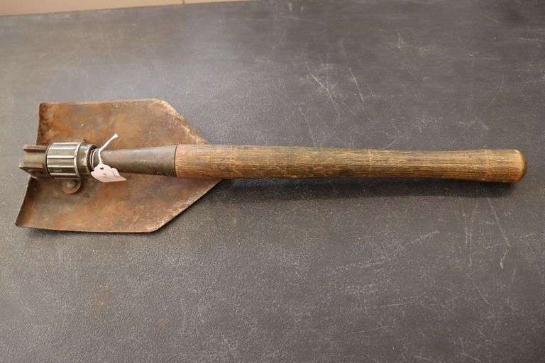 Vintage military shovel