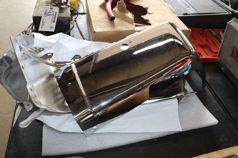 All to go - New mirror & bumper parts