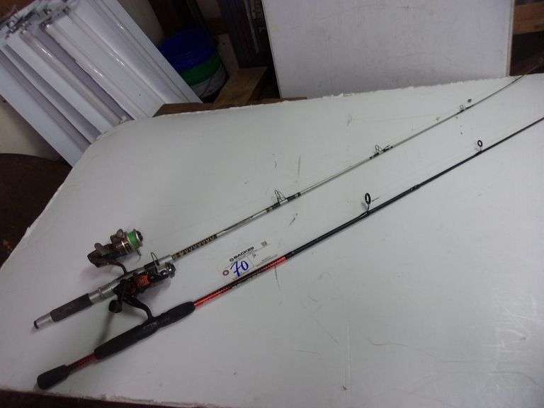 Pair to go rods and reels