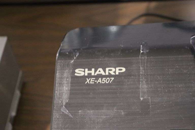 Sharp XE-A507 cash register - no key