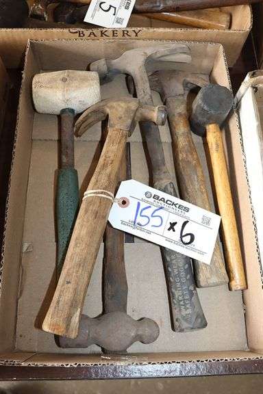 Box flat to go - 6 hammers