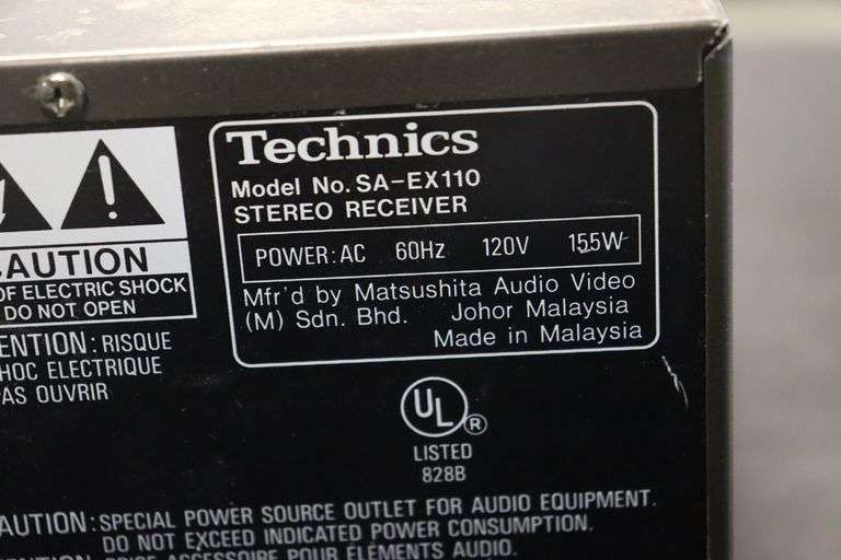 Techmics SA-EX110 stereo receiver