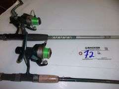 Pair to go rods and reels