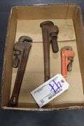 Times 3 - Pipe wrenches - various brands