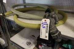 Pacer Pumps SEB2PC Briggs 550 Series - 127cc transfer pump with suction & discharge hose - Like New