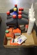 Box to go - 10W-30 oil and caulk