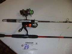 Pair to go rods and reels