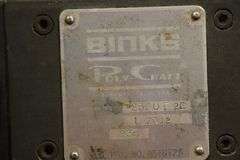 Binks pneumatic regulator, & 3 pneumatic pumps