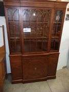 44" x 15" x 72"T   hutch, needs small repair