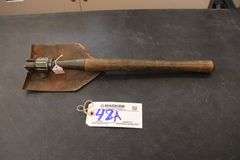 Vintage military shovel