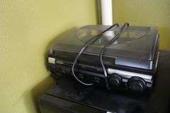 All to go - Radio, microwave, & record player