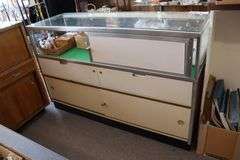 20" x 60" x 38" tall glass display counter