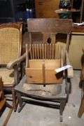 All to go - Wood chairs & magazine holder
