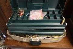 Plano fish tackle box with inventory