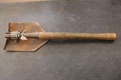 Vintage military shovel