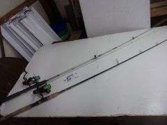 Pair to go rods and reels