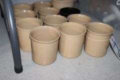 All to go - 12 round poly bain maries