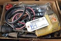 Box flat to go - Bungie cords, electric drill ,& more