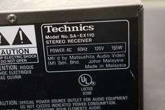 Techmics SA-EX110 stereo receiver