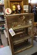 24" x 35" x 10" deep wood decorative display
