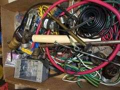 All to go 3 boxes of electrical items and more