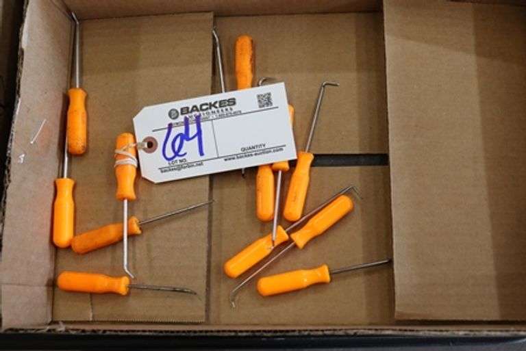 Box flat to go - Orange handled mini pick set - Backes Commercial ...