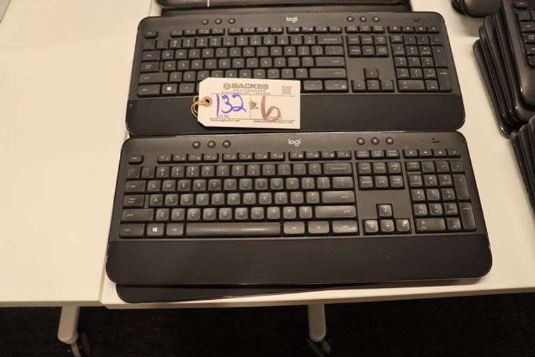 All to go - 6 Logi CPU keyboards