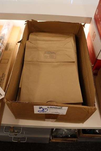 1/2 case of brown paper bags