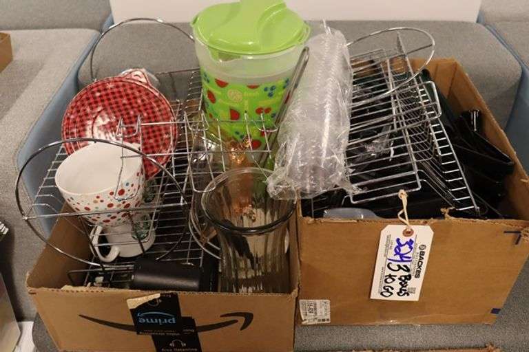 3 boxes to go - Assorted kitchen related supplies