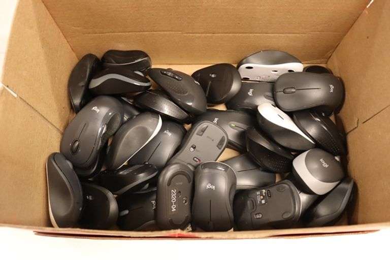 Box to go - Assorted CPU mice with 1 keyboard