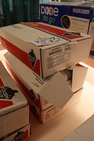 Times 2 - Cases of Tough Guy 23" x 24" trash bags