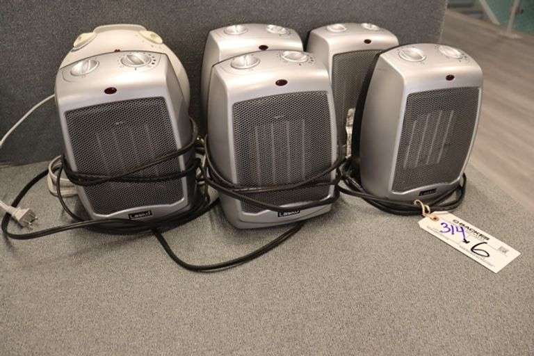 Times 6 - Electric desk heaters