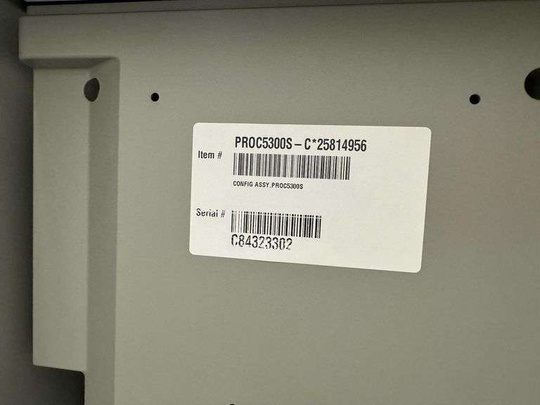 Ricoh Pro C5300S multi purpose copier with finisher - finisher will need to be removed to get it out of building