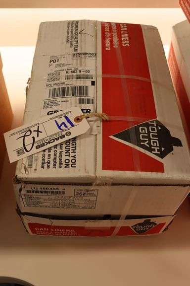 Times 2 - Cases of Tough Guy 26.5" x 45" trash bags