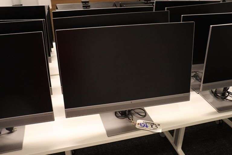 Times 3 - HP 27" CPU monitors