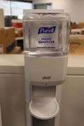 Times 5 - Purell hand sanitizer stands
