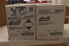 Times 4 - Boxes of Purell hand sanitizer