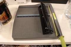 All to go - Paper cutter, 3 hole punch, & stapler