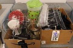 3 boxes to go - Assorted kitchen related supplies