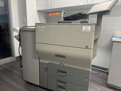 Ricoh Pro C5300S multi purpose copier with finisher - finisher will need to be removed to get it out of building