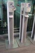 Times 4 - Purell hand sanitizer stands