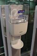 Times 4 - Purell hand sanitizer stands