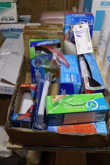 Box to go - Assorted size Zip Lock bags