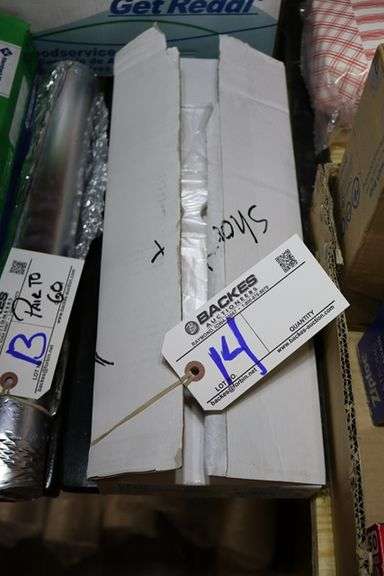 New box of 6" x 7" poly bags