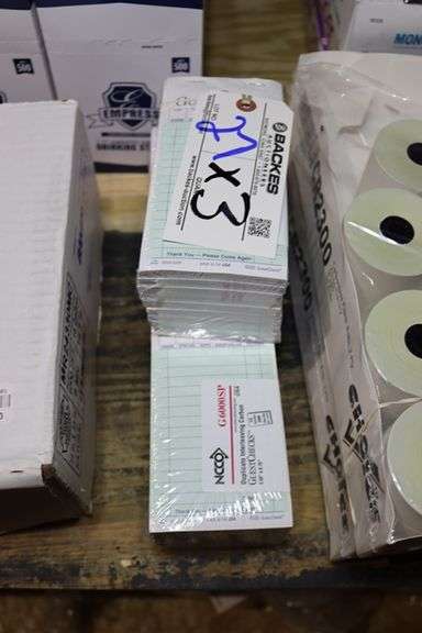 Times 3 - Sleeves of Guest Checks